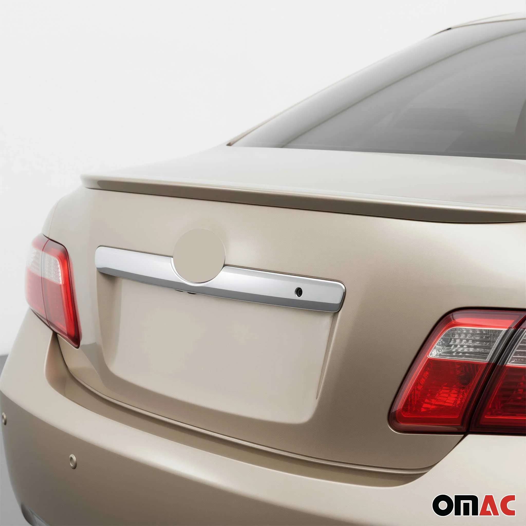 2007-2011 Toyota Camry Rear Trunk Tailgate Door Handle Cover Stainless Steel Silver - Image 3