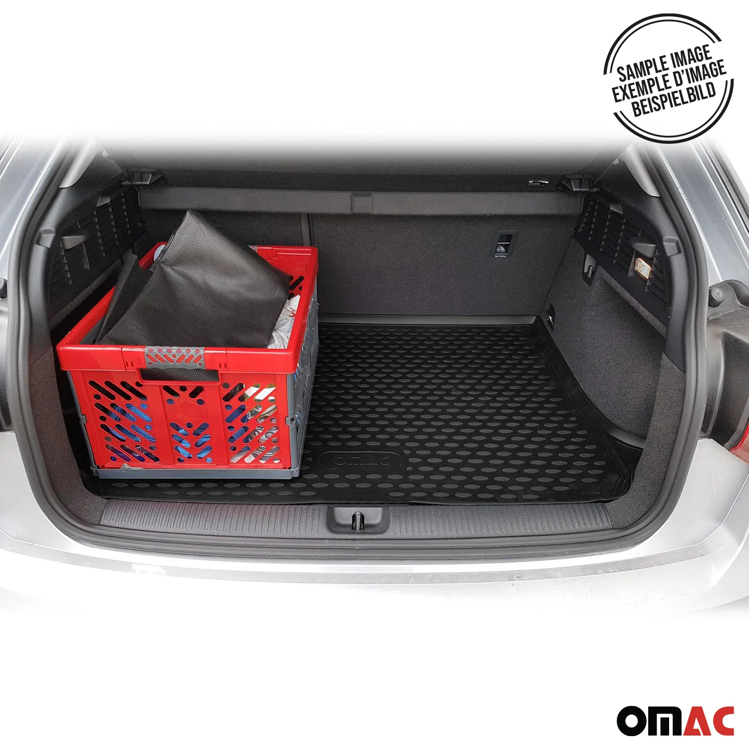 2007-2011 Toyota Camry Cargo Liner Trunk Mat All Weather Black - Image 9