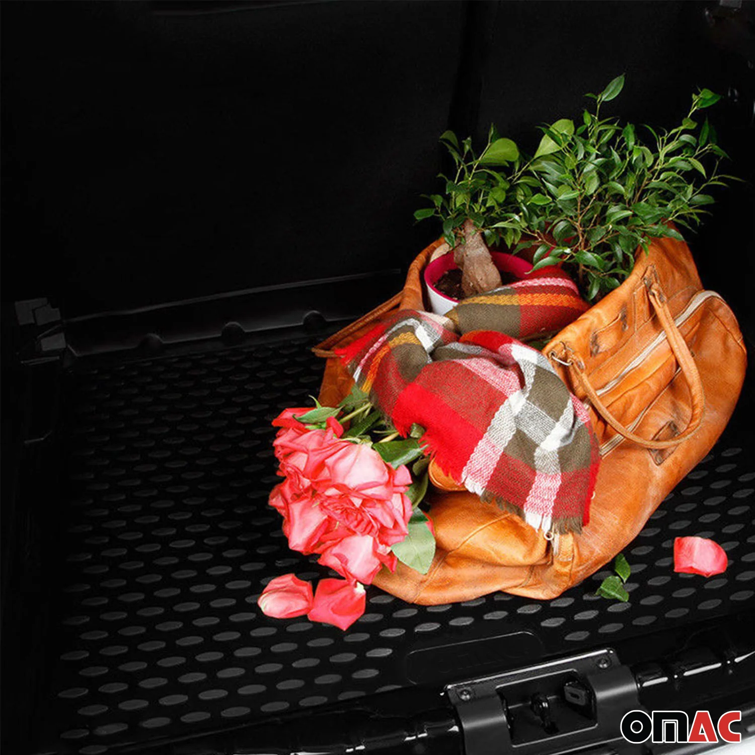 2010-2015 Toyota Prius Cargo Liner Trunk Mat All Weather Black - Image 8