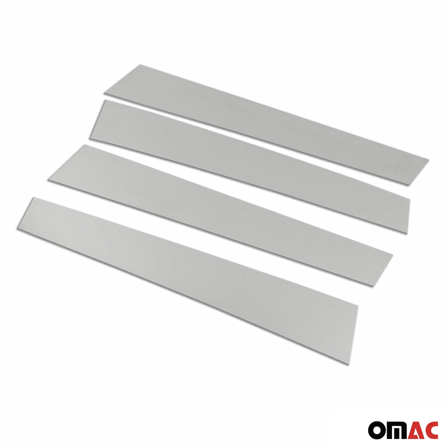 2013-2018 Toyota RAV4 Window B Pillar Posts Door Trim Cover Stainless Steel Silver 4x - Image 8