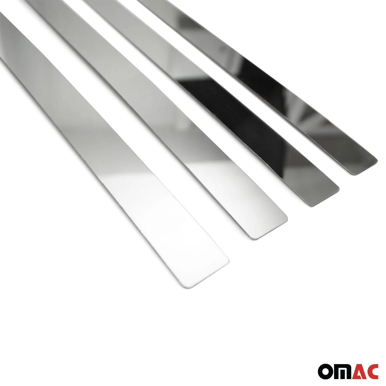 2005-2015 Toyota Tacoma Side Door Molding Trim Skirt Garnish Stainless Steel Silver 4Pcs - Image 6