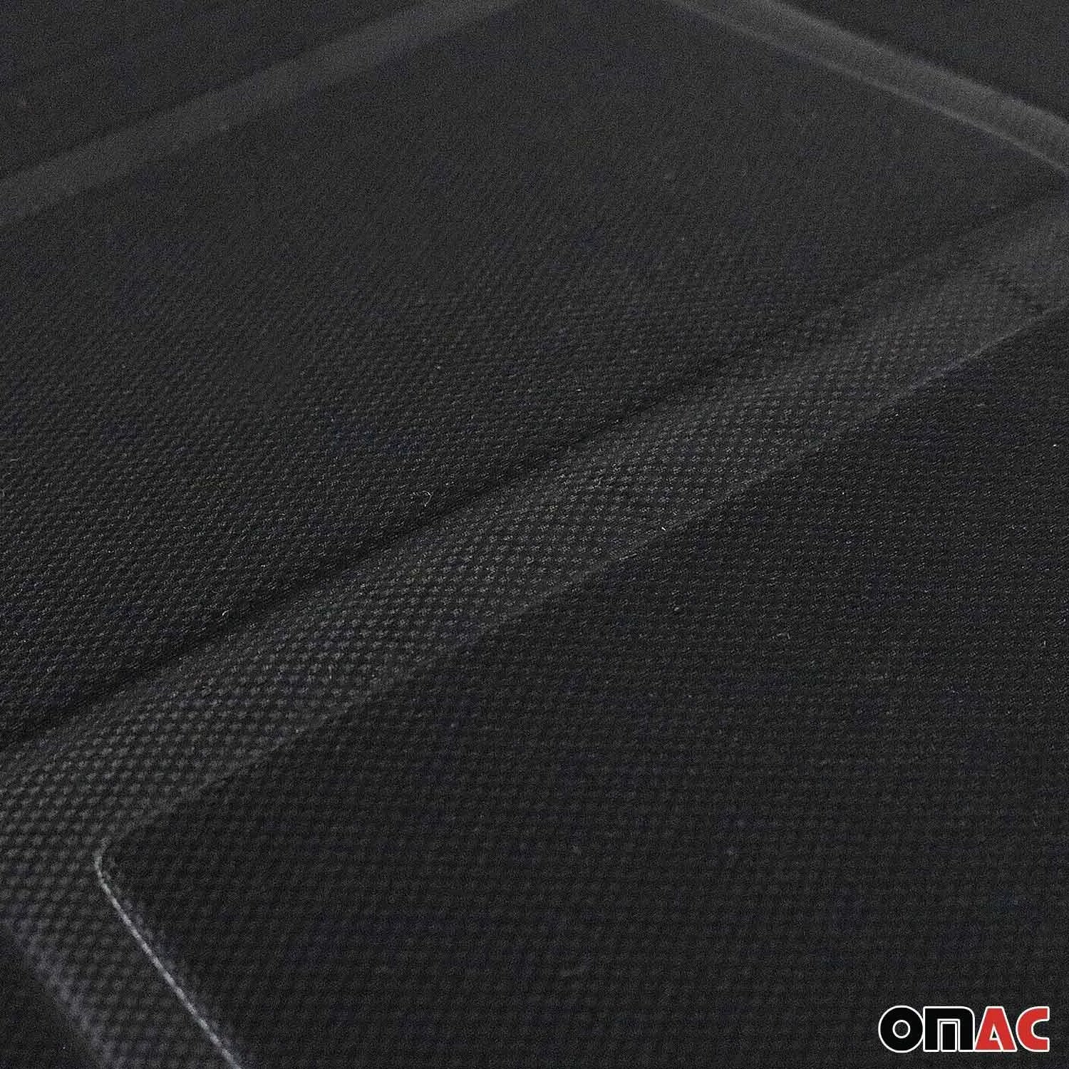 Truck Van SUV Car Accessories Seat Covers Front 1+1 Seat Cushion Covers Black - Image 7