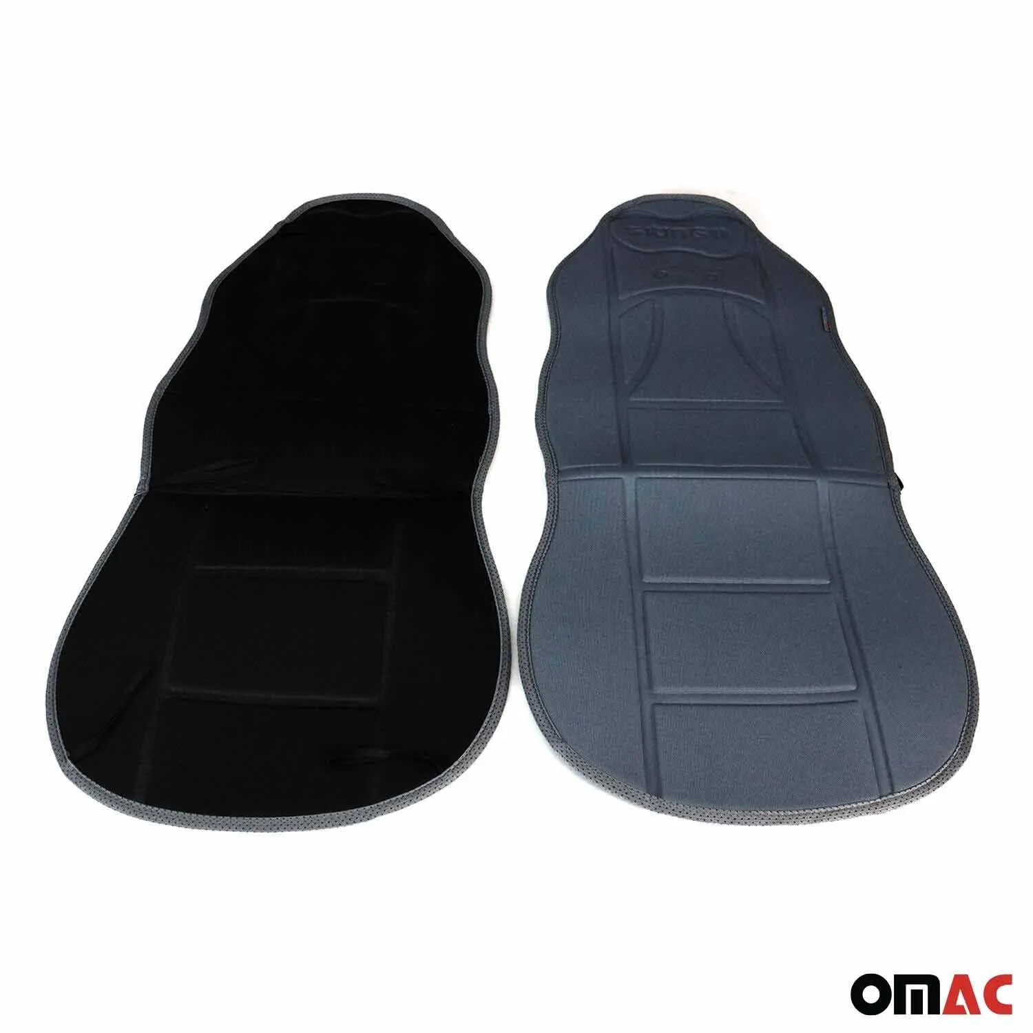 Truck Van SUV Car Accessories Seat Covers Front 1+1 Set Seat Cushion Covers Gray - Image 3