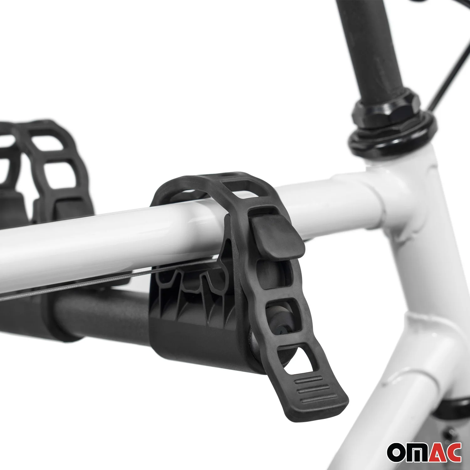 2011-2024 Mitsubishi Outlander Sport Bike Racks 3 Bike Carrier Hitch Mount Steel Black - Image 6