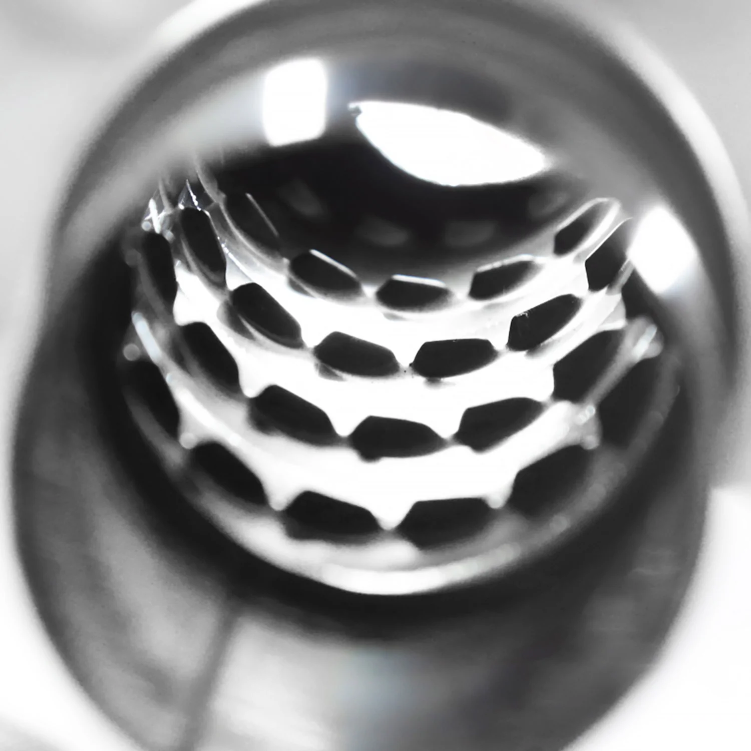 Universal 2.5" Inlet/4" Outlet Steel Spiral Exhaust Muffler Slanted Burnt Tip - Image 9