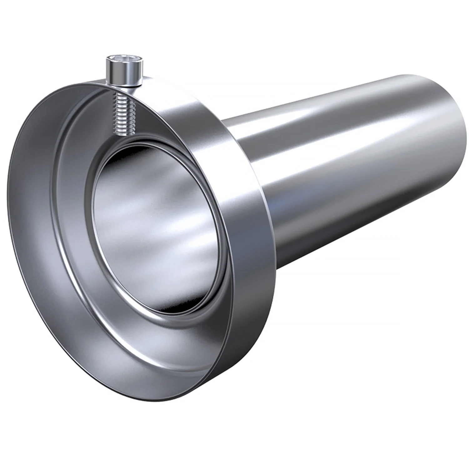 Universal 4" Inlet Stainless Steel Muffler Silencer - Image 9