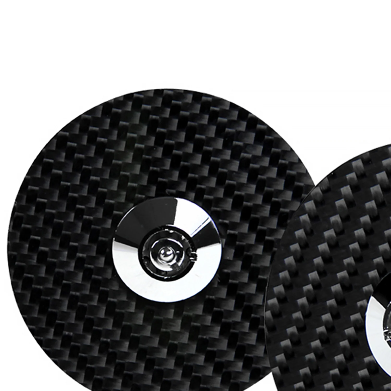 Universal Racing Style 2.5" Carbon Fiber Hood Lock Latch Pins w/ Keys