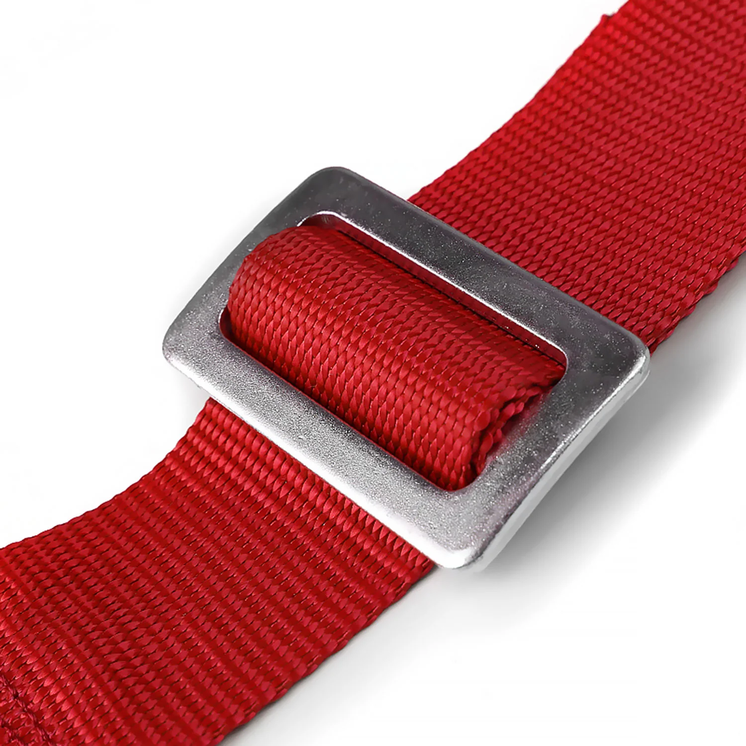 Universal Red 4 Point Quick Release Camlock Racing Seat Belt Safety Harness - Image 4