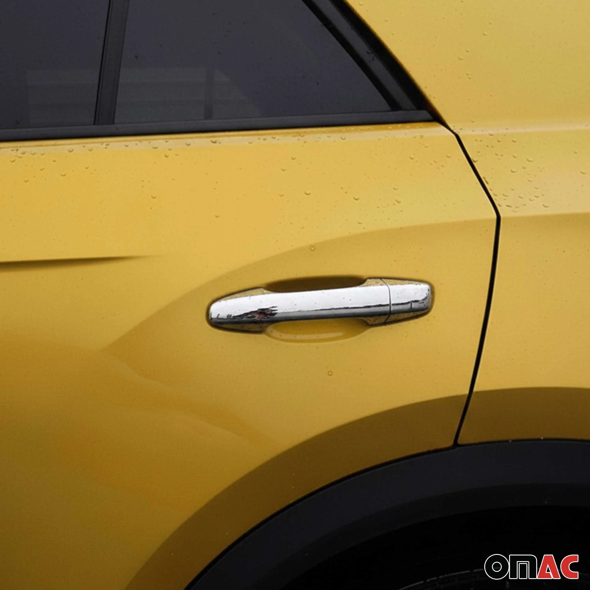 2009-2014 VW Golf 6.gen Car Door Handle Cover Protector Stainless Steel Chrome 8 Pcs - Image 3