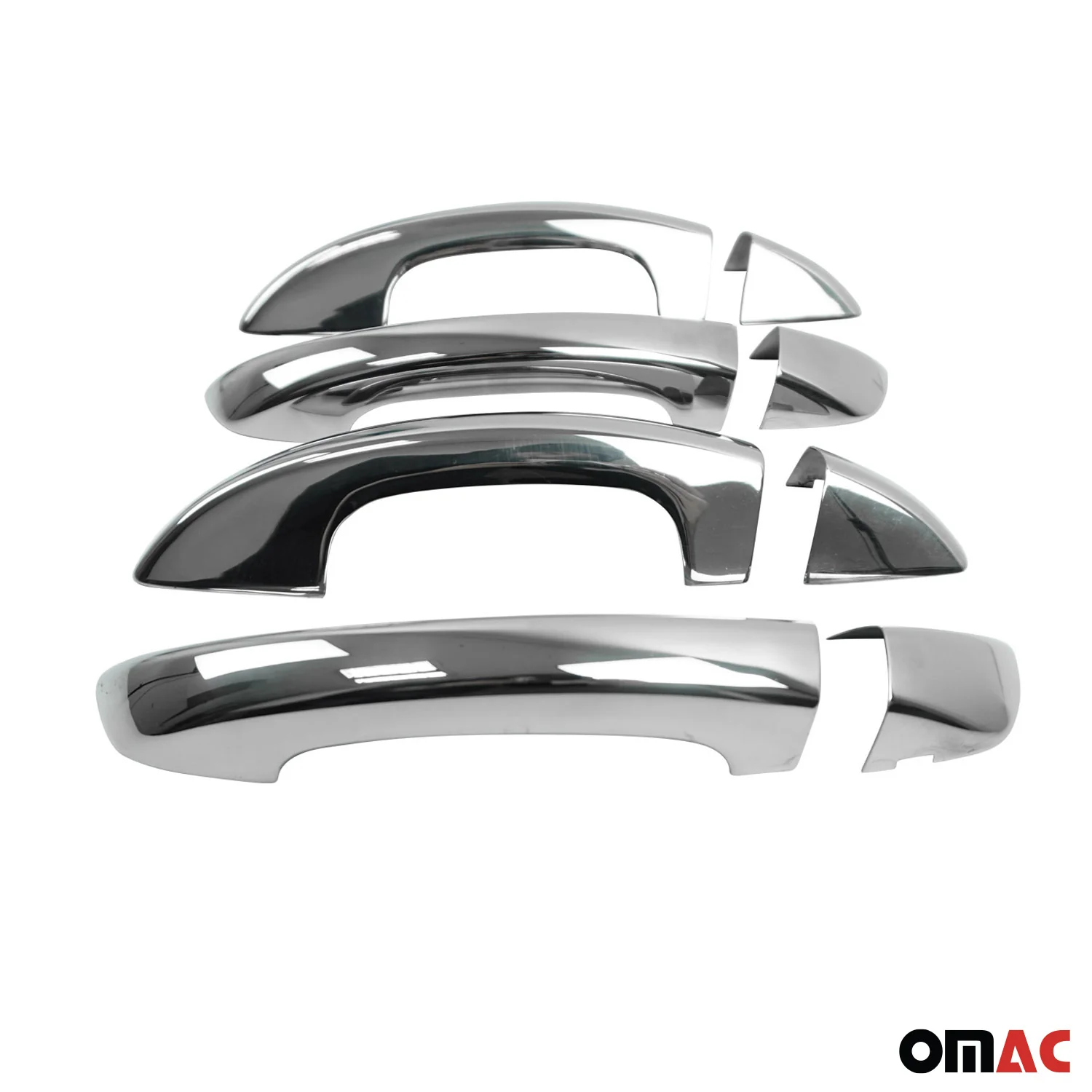 2009-2014 VW Golf 6.gen Car Door Handle Cover Protector Stainless Steel Chrome 8 Pcs - Image 7