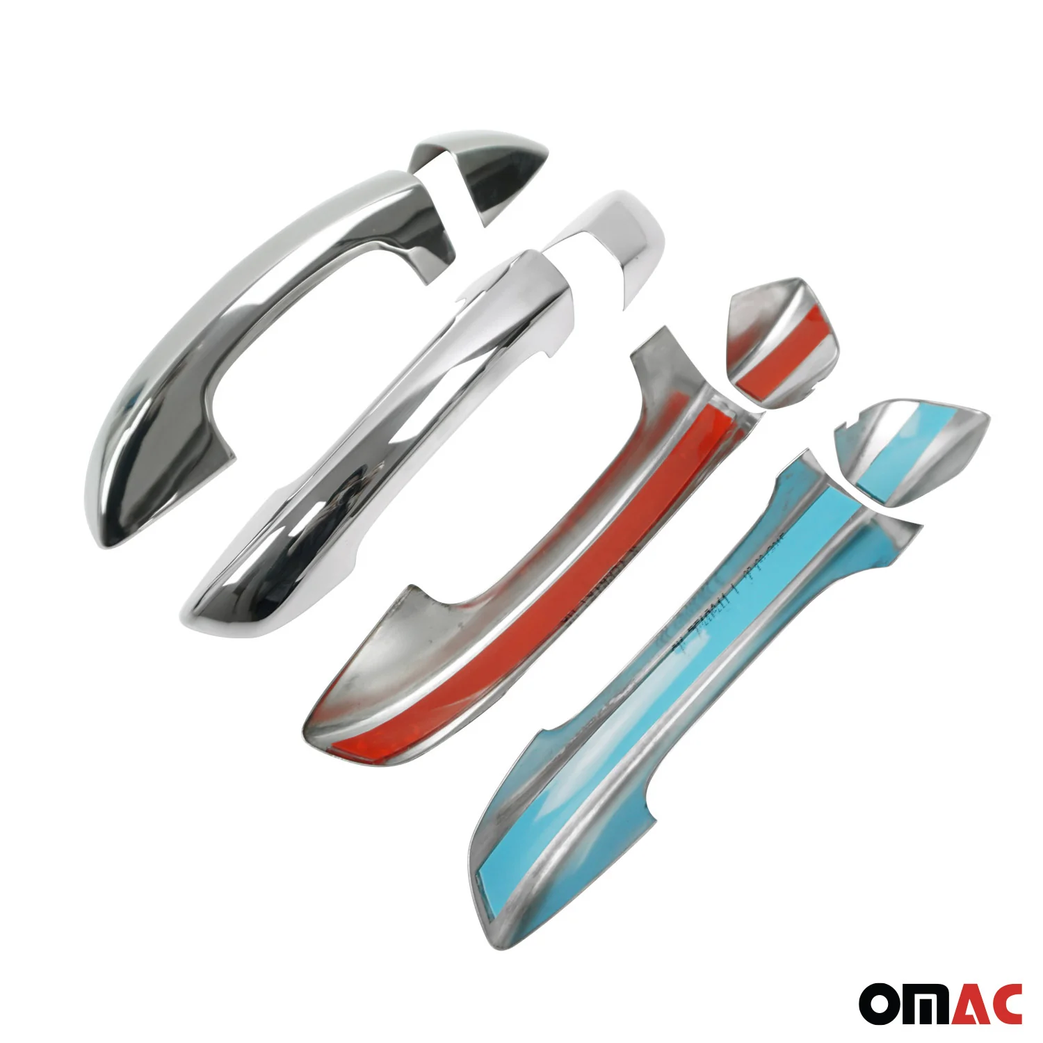 2009-2014 VW Golf 6.gen Car Door Handle Cover Protector Stainless Steel Chrome 8 Pcs - Image 9