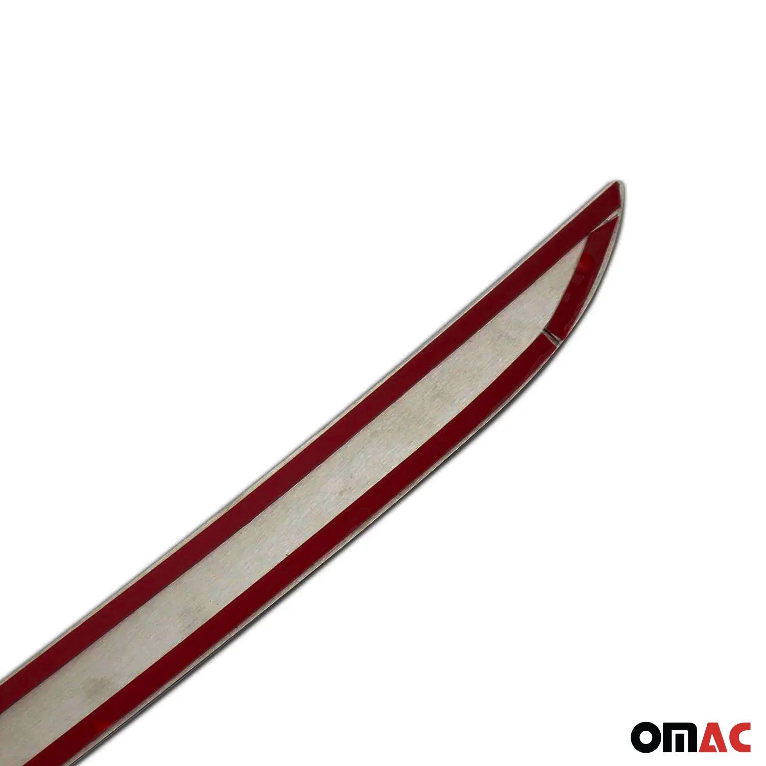 2015-2021 VW Golf Mk7 Rear Trunk Molding Trim Stainless Steel Dark 1Pc - Image 8