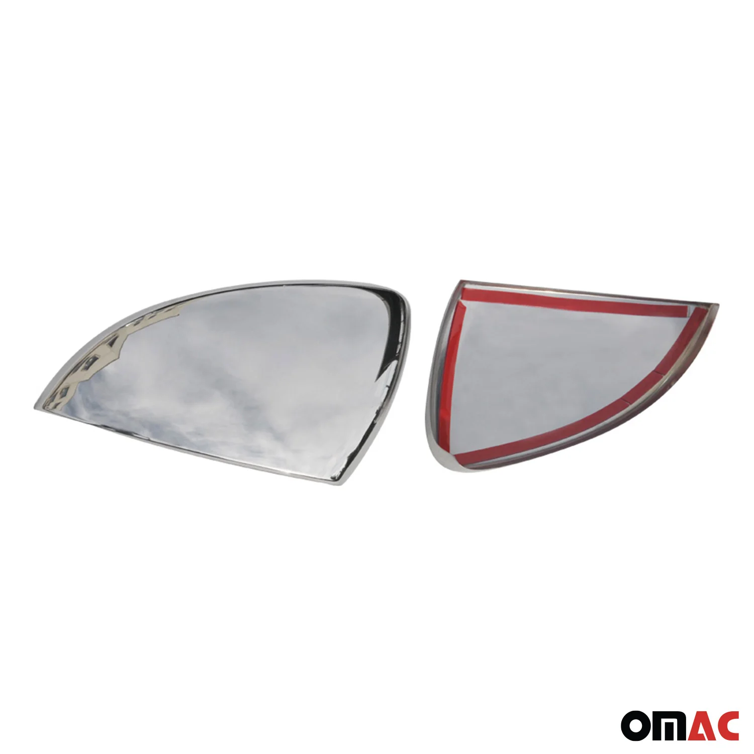 2015-2021 VW Golf Mk7 Side Mirror Cover Caps Stainless Steel Silver 2 Pcs - Image 10