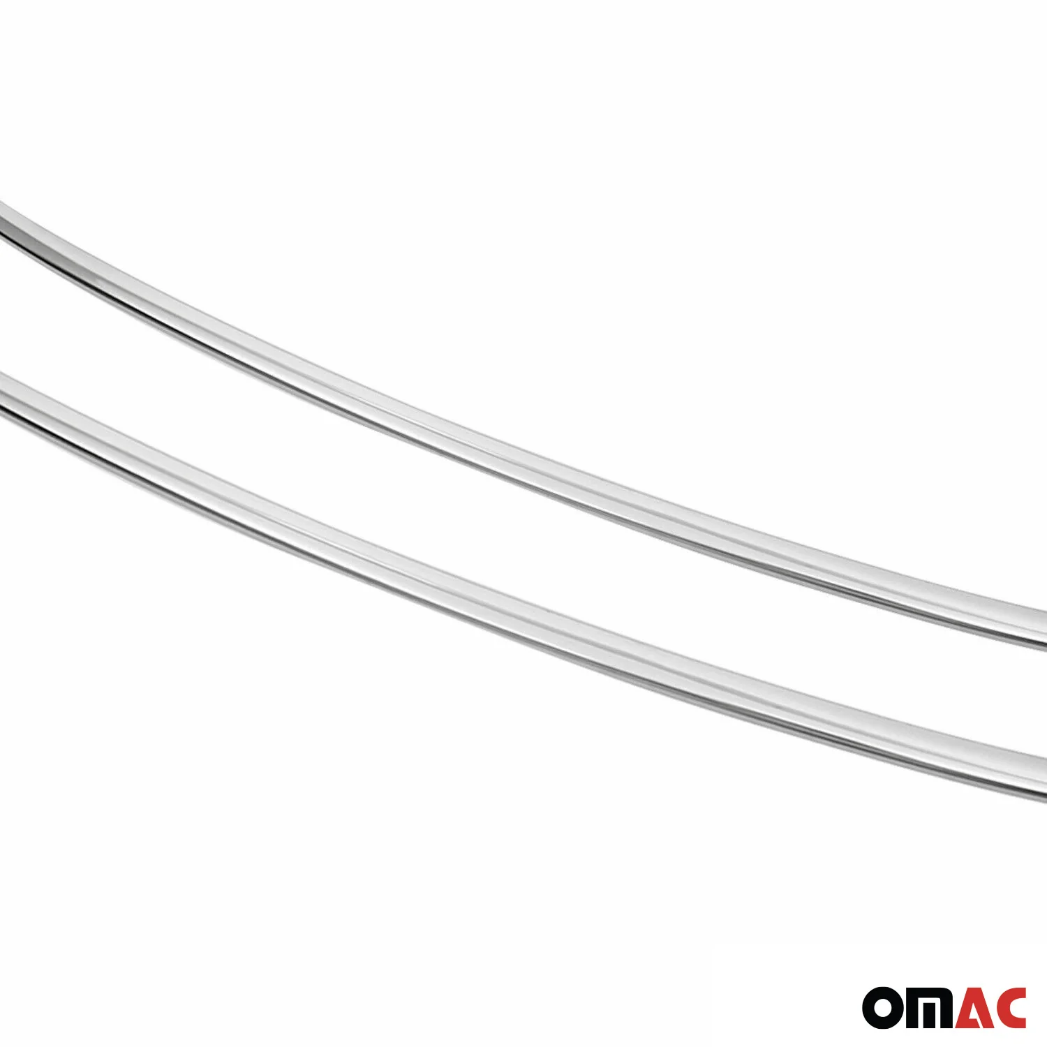 2011-2014 VW Jetta A6 Front Bumper Trim Molding Stainless Steel Silver 2 Pcs - Image 8