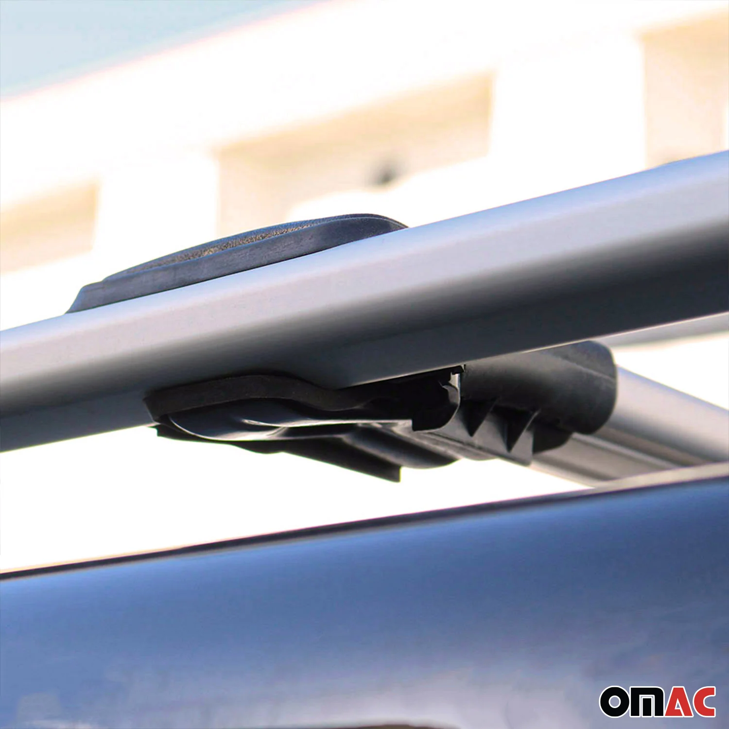 2009-2014 VW Routan Roof Rack Cross Bars Silver - Image 5
