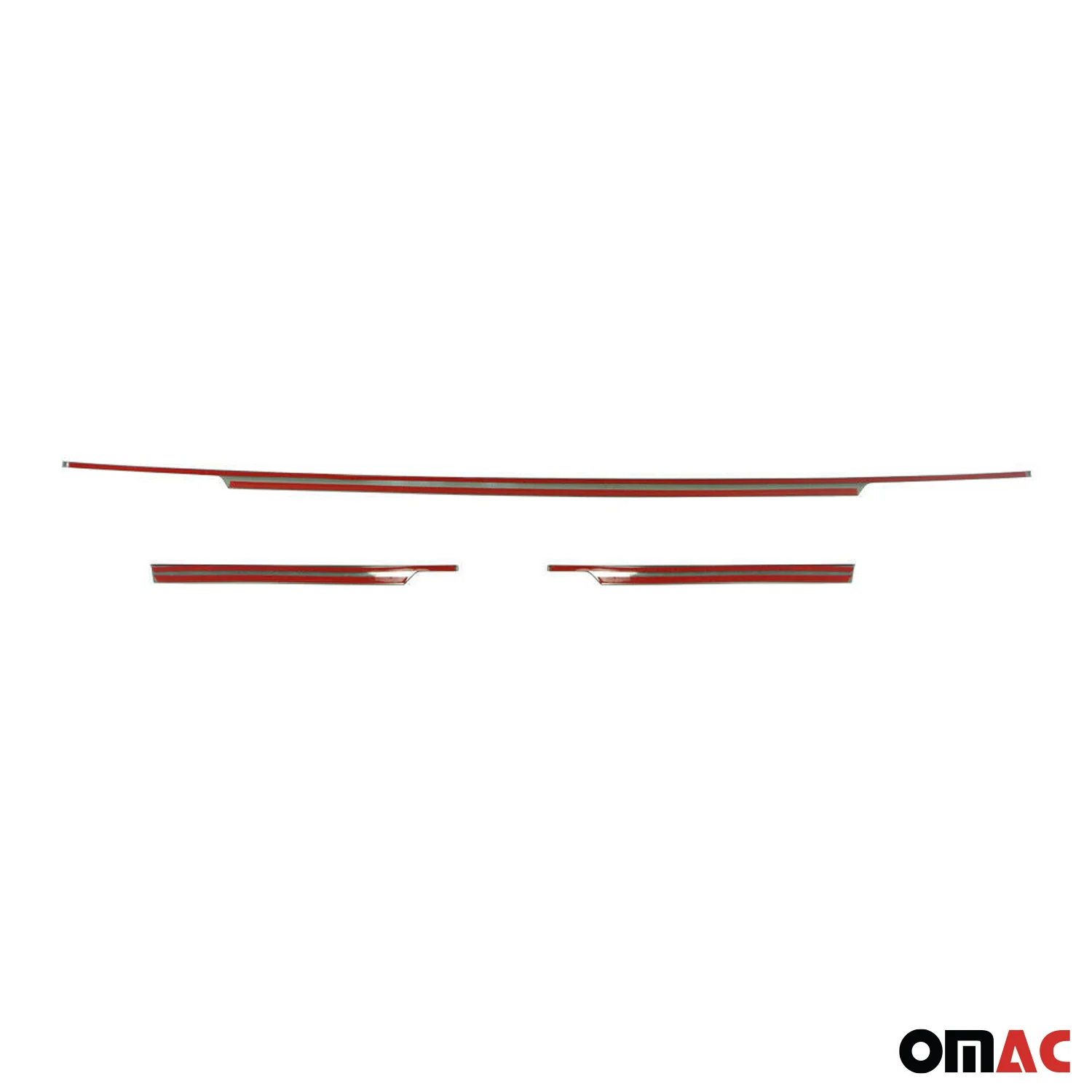 2016-2020 VW Tiguan 2.gen Pre-FL Rear Trunk Molding Trim Stainless Steel - Image 5