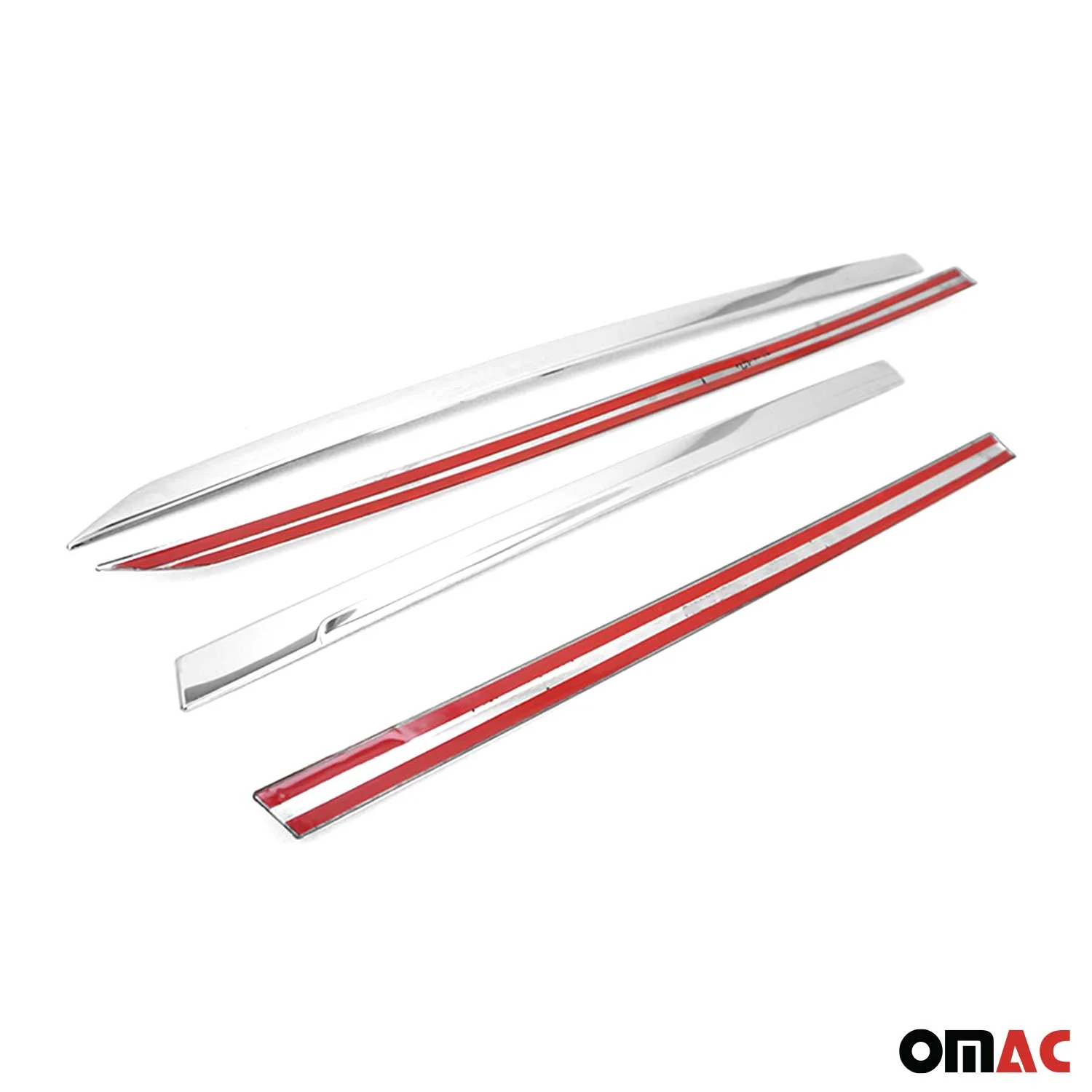 2018-2022 VW Tiguan SWB Side Door Molding Trim Skirt Garnish Stainless Steel - Image 8