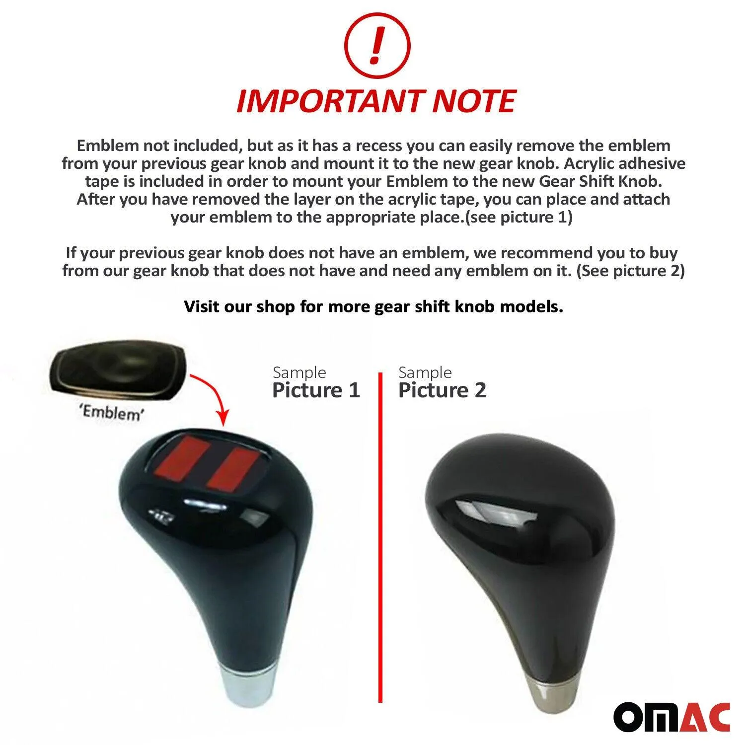 Mercedes SLK R170 SL R230 Gear Shift Knob Handle Walnut Without Emblem - Image 2