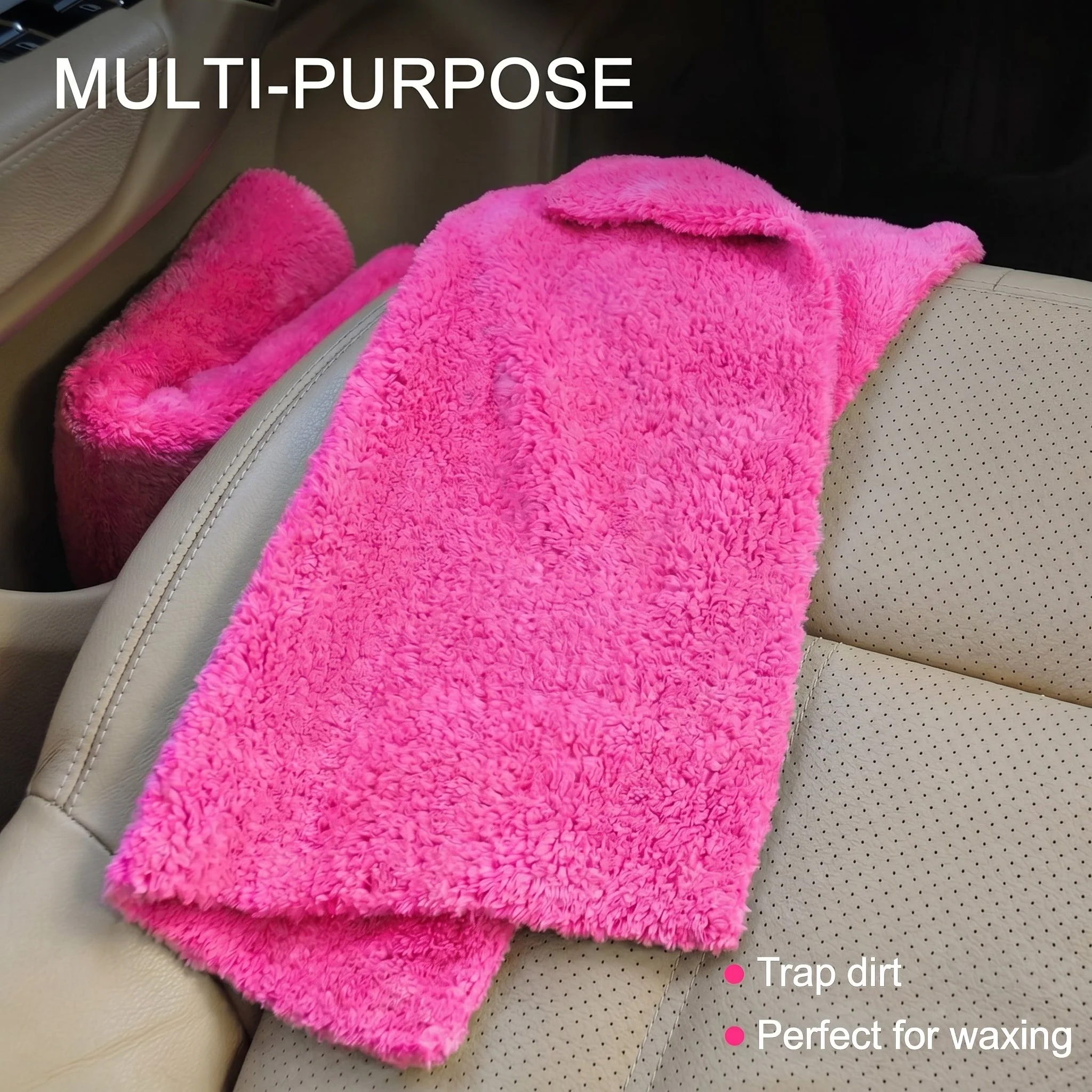 WASH&WHIPS Edgeless Microfiber Coral Fleece with Ultrasonic Edge - Image 6