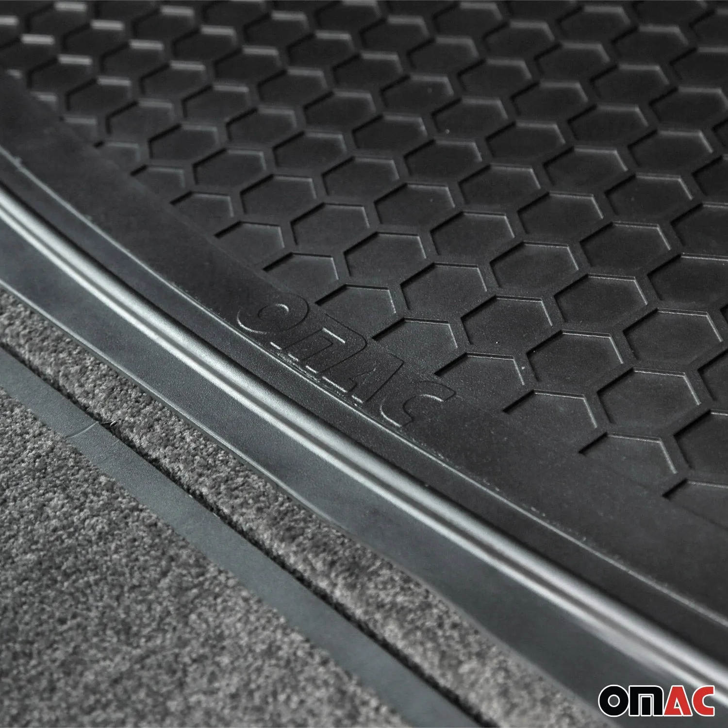 2009-2024 Chevrolet Traverse Universal Cargo Mat Liner Waterproof Rubber Black 1Pc - Image 8