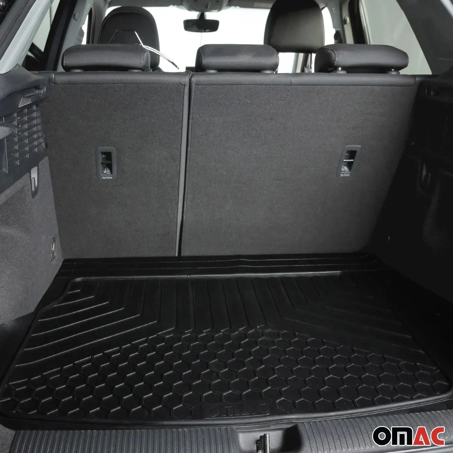 GMC Universal Cargo Mats Liner All Weather Black Rubber - Image 2