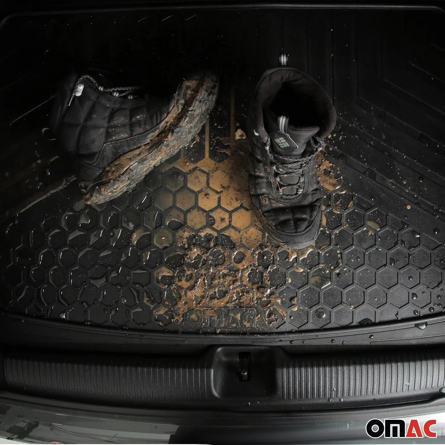 Nissan Universal Cargo Mats Liner All Weather Black Rubber - Image 8