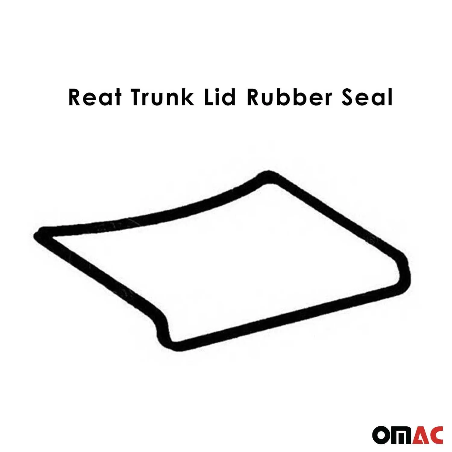 1972-1980 Mercedes S Class W116 Weather Strip Trunk Rubber Dust Seal Strip - Image 6