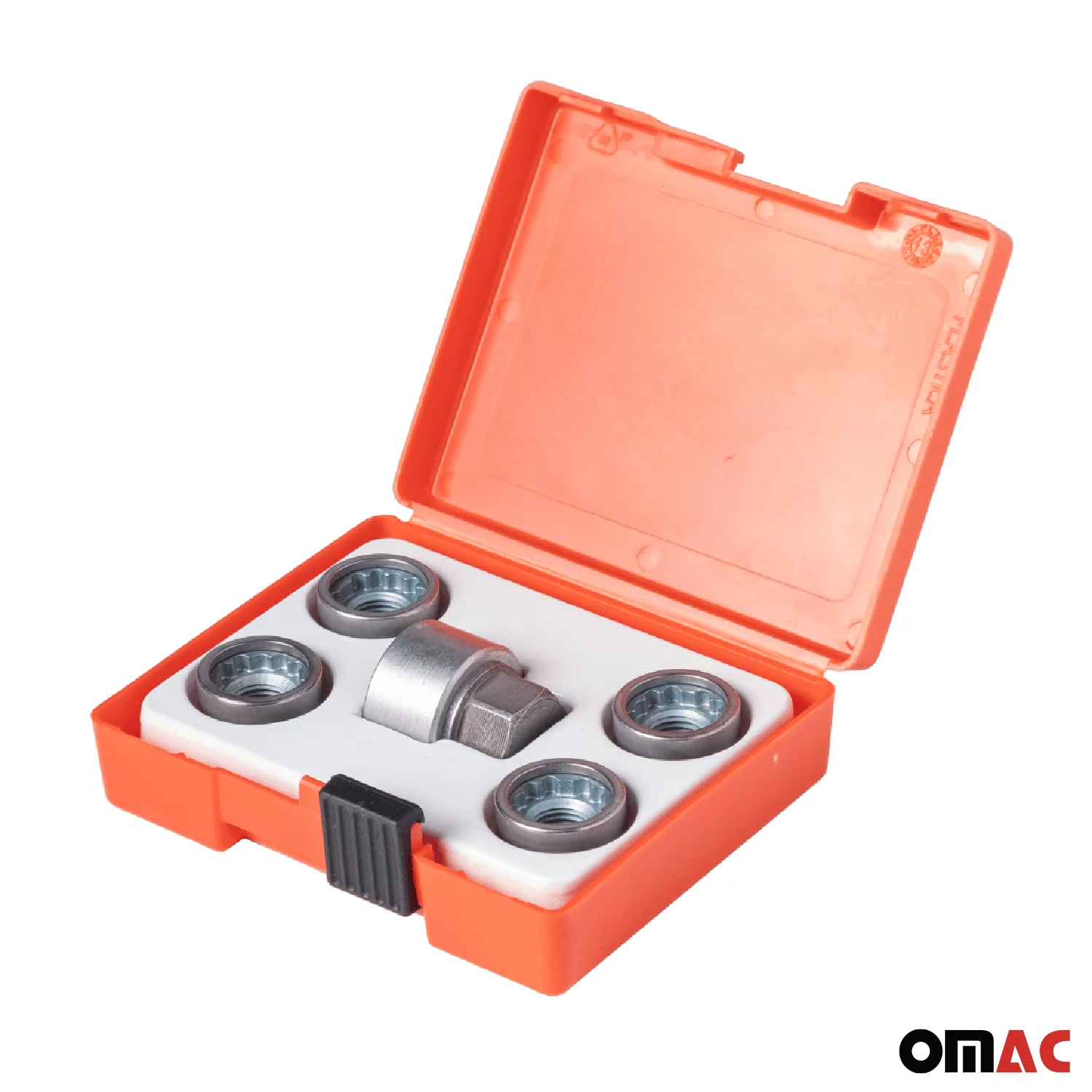 Wheel Lock Kit for RAM 2500 / 3500 M14X1,5 Nut Galvanized Silver 4Locks & 1Key - Image 7