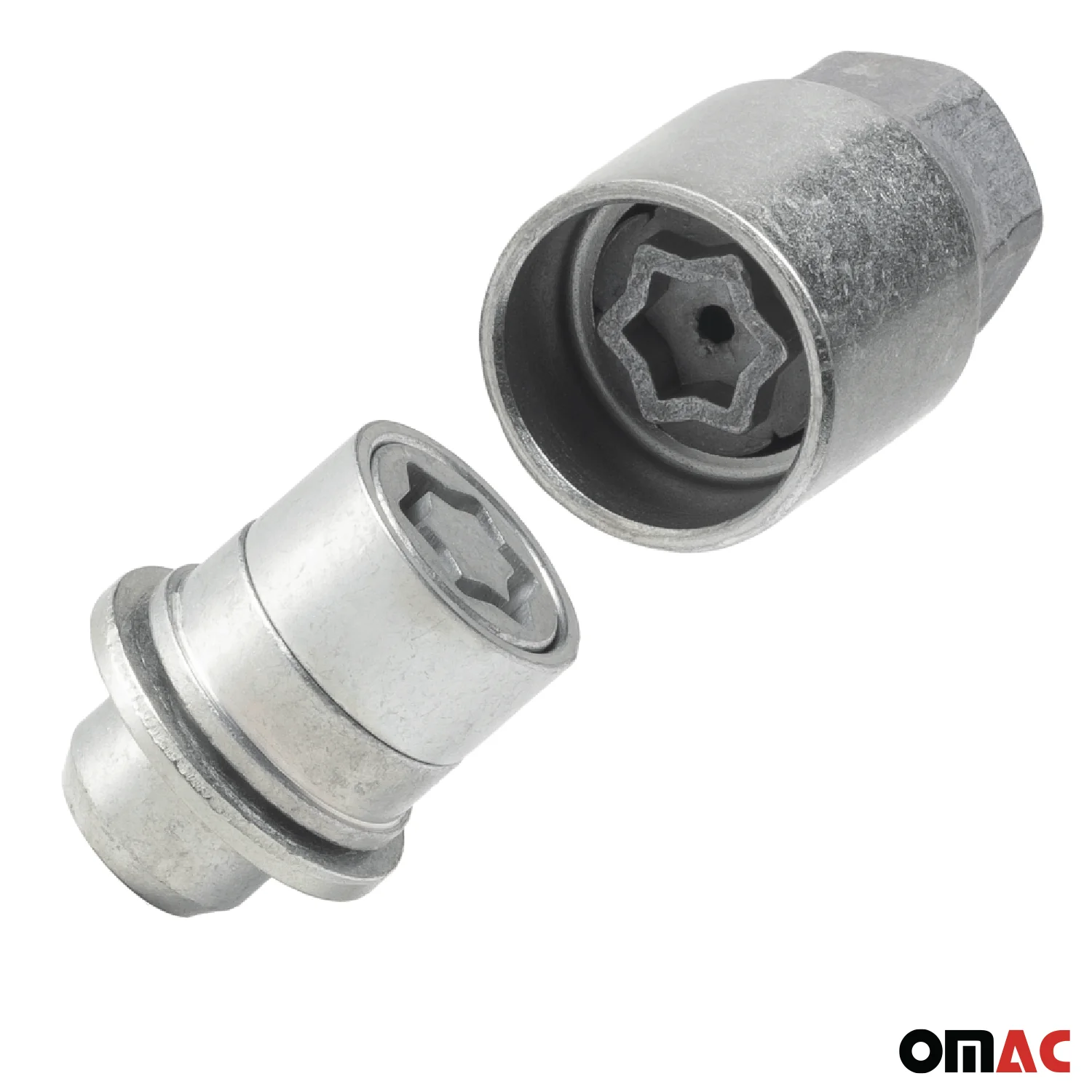 Wheel Lock Kit for Toyota 4Runner Camry Corolla Highlander Tacoma M12X1,5 Silver - Image 8