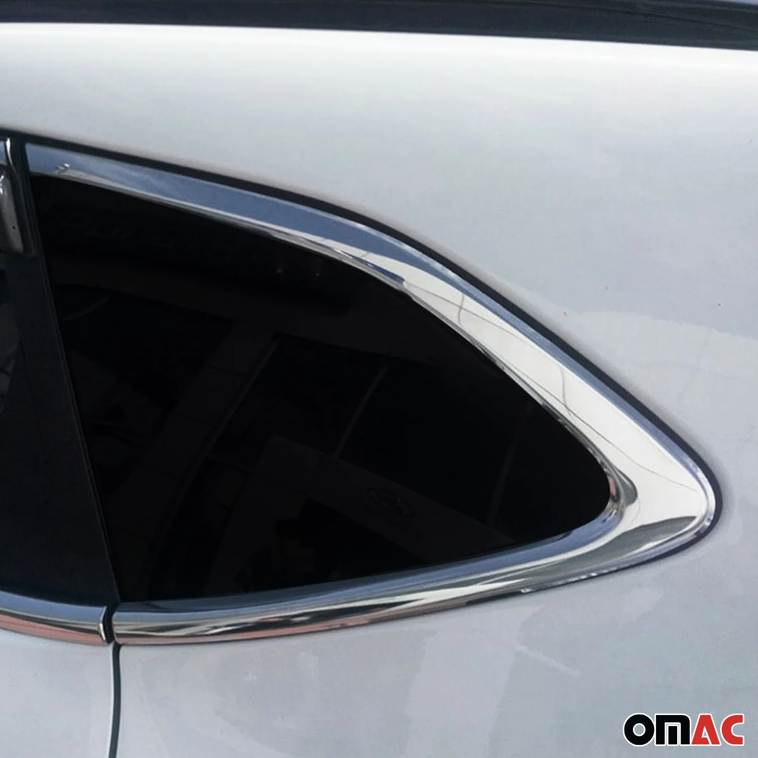 2016-2021 Hyundai Tucson Window Molding Trim Streamer Stainless Steel Silver 14 Pcs - Image 3