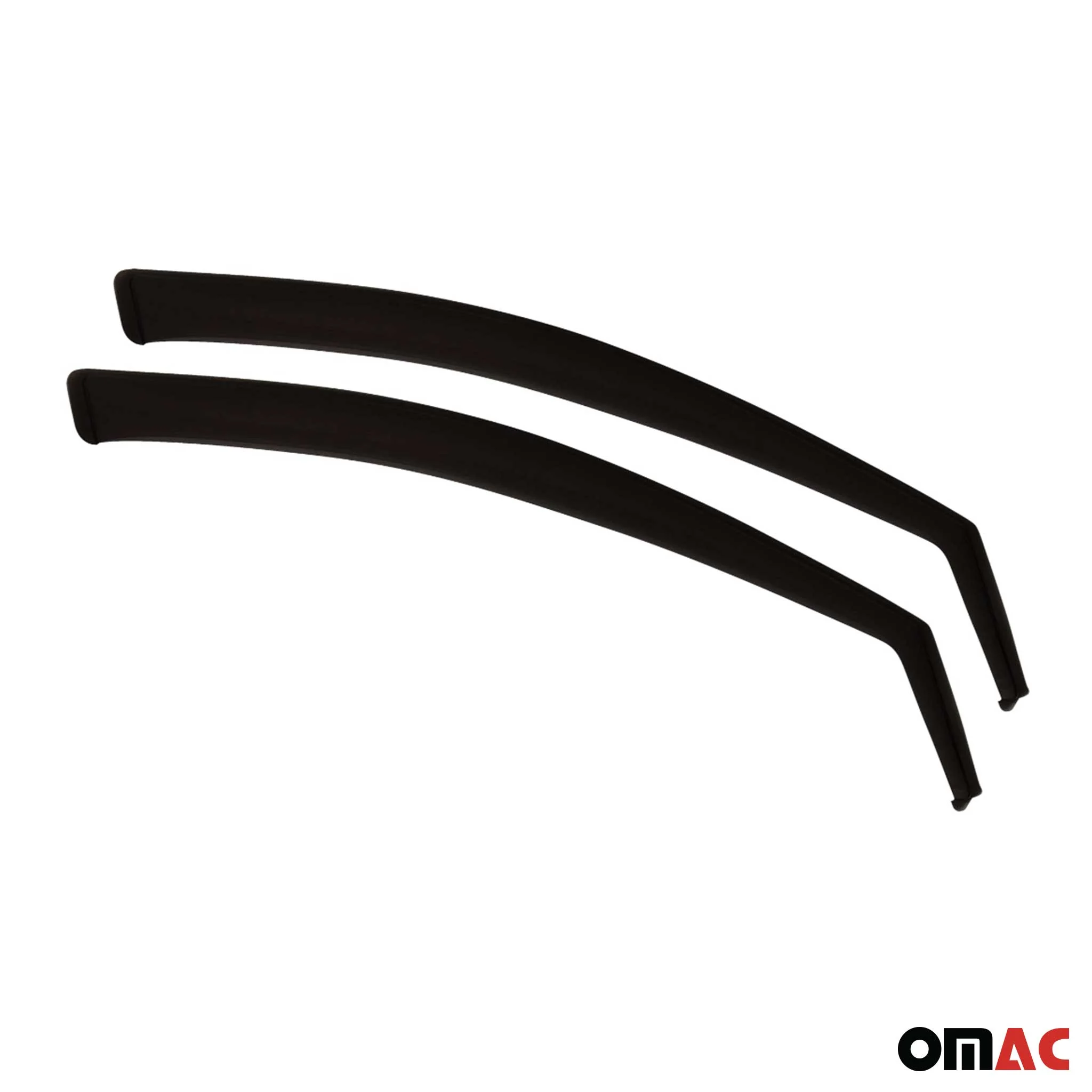 2010-2013 Lexus GX 460 Window Visor Vent Rain Deflector 2Pcs Smoke - Image 2