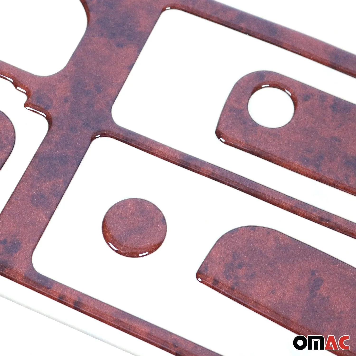 2010-2020 VW Amarok Wooden Look Dashboard Console Trim Kit 27 Pcs - Image 9
