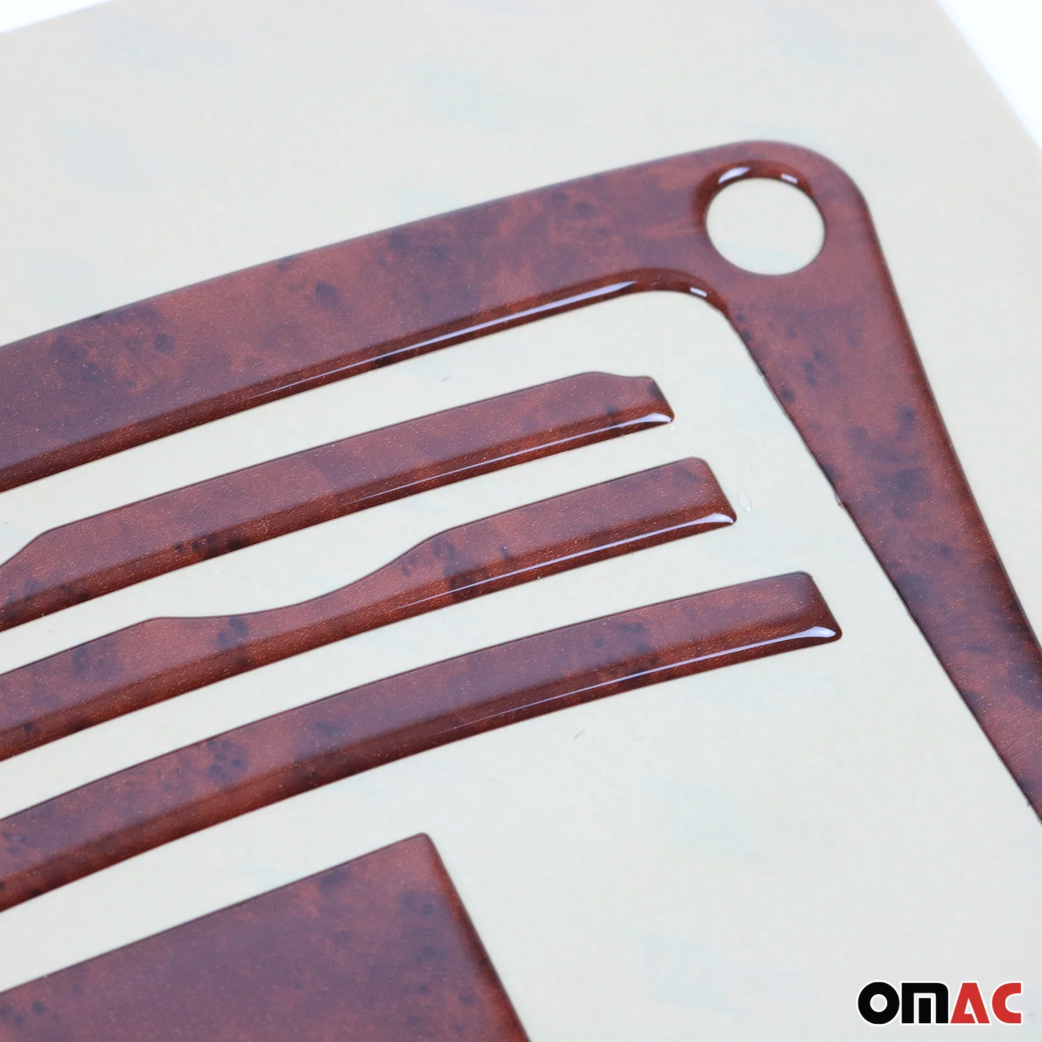 Wooden Look Dashboard Console Trim Kit for Dodge Sprinter 2003-2006 17 Pcs - Image 6