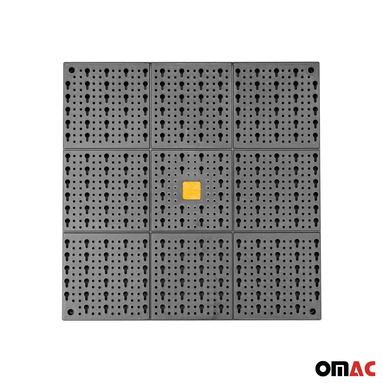 Workshop Wall Tool Holder Perforated Wall 2 Wall Panels 2 Shelves 50 Hook Set - Image 10