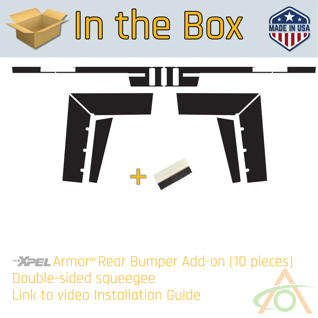 XPEL Armor Rear Bumper Protection for CyberTruck (Add-On Kit) - Image 5
